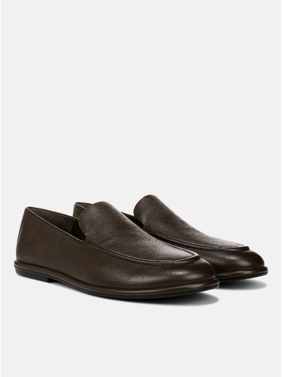 New Vince Men\'s Hann Leather Loafer Cocoa Brown Sz 11 main image 5